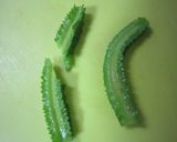 シャキシャキ♪四角豆の胡麻醤油麹和え作り方4写真