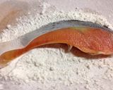 鮭とレタスの簡単サラダ作り方1写真