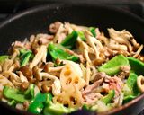 豚肉とピーマンのケチャップ醤油炒め作り方4写真