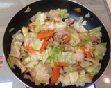 ＊山盛りキャベツの食べる豚汁＊作り方4写真