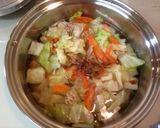 ＊山盛りキャベツの食べる豚汁＊作り方5写真