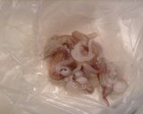 いかのさばき方。いかの刺身しょうが醤油で作り方2写真