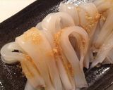 いかのさばき方。いかの刺身しょうが醤油で作り方5写真