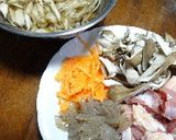 鶏とごぼうの♡炊き込みご飯(*^^*)ノ作り方1写真