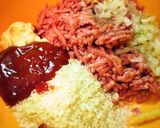 給食レシピを簡単に！　ホイルハンバーグ♡作り方2写真