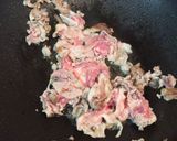 アスパラキノコと豚肉のバター醤油ソテー作り方1写真
