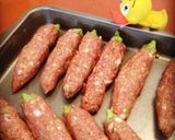 オクラのつくね巻焼き♪作り方6写真