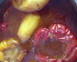 パプリカの肉詰め煮込み作り方7写真
