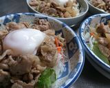 豚肉のみそ味丼作り方4写真