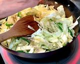 簡単☆XO醬焼きうどん作り方2写真