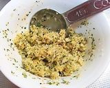マッシュルームと小柱(貝柱)のパン粉焼き作り方1写真