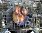 松茸一本食い♡♡秋の恵みの陶板焼き作り方1写真