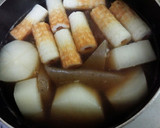 おでんの素で!!!大根とこんにゃくの煮物作り方5写真