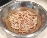 ストウブde牛蒡と牛肉のきんぴら風作り方1写真