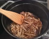 ストウブde牛蒡と牛肉のきんぴら風作り方9写真