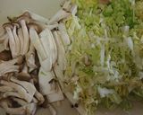 ノンオイル！白菜ときのこの豆乳グラタン作り方1写真