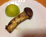 松茸うどん作り方2写真
