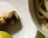 松茸うどん作り方4写真