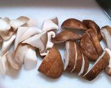 鶏とたっぷりキノコのケチャ煮作り方2写真