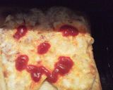 残ったたまごサラダでトースト　オムレツ風作り方1写真