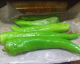 麺つゆで☆茄子としし唐と南瓜の焼きびたし作り方1写真