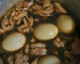 鶏もも肉とゆで卵の甘酢煮作り方2写真