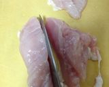 簡単フライパンチーズチキンのトマトソース作り方1写真