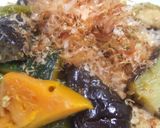 麺つゆで☆茄子としし唐と南瓜の焼きびたし作り方9写真