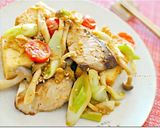 ぶりと厚揚げネギのコク旨生姜焼き作り方7写真