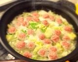 大人気☆白菜と肉団子のスープ鍋作り方3写真