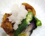 野菜と鶏のおろしポン酢作り方10写真