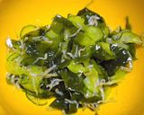 ゆず茶で♢胡瓜・セロリ・わかめの酢の物作り方4写真
