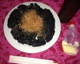 黒いお好み焼き作り方7写真