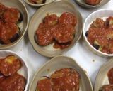 簡単秋なすのミート焼き作り方4写真