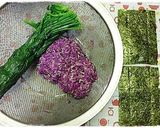 おにぎり海苔で♬可愛いお浸し海苔巻き作り方1写真