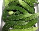 おばあちゃんの甘いゴーヤの佃煮。oO作り方1写真