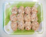 お弁当にも♪　小さなつくねおにぎり作り方1写真