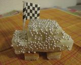 子どもが喜ぶ☆３Dデコ車☆作り方6写真