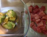 ☺HAWAIIANなアヒポキ丼☺作り方1写真