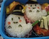 ハロウィンおばけ弁当（幼稚園）（キャラ弁作り方4写真