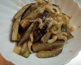 秋ナスとイカそうめんのしょうゆ糀味作り方4写真