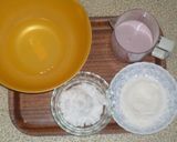 ブルーベリーヨーグルトクリーム作り方1写真