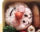 アンパンマンのキャラ弁作り方4写真