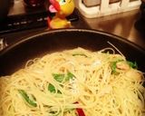 しらすと水菜のペペロンチーノ♪作り方7写真