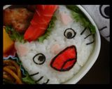 キャラ弁ノンタン作り方3写真