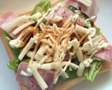 しし唐とベーコンのカレー風味トースト作り方4写真