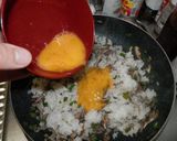 舞茸とピーマンのバター炒飯作り方5写真
