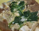 ❈豆腐と油麩の卵とじ❈作り方3写真
