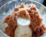 肉団子と青梗菜のオイスターあんかけ作り方2写真