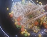 えのきとミックスベジタブルのバター醤油作り方3写真